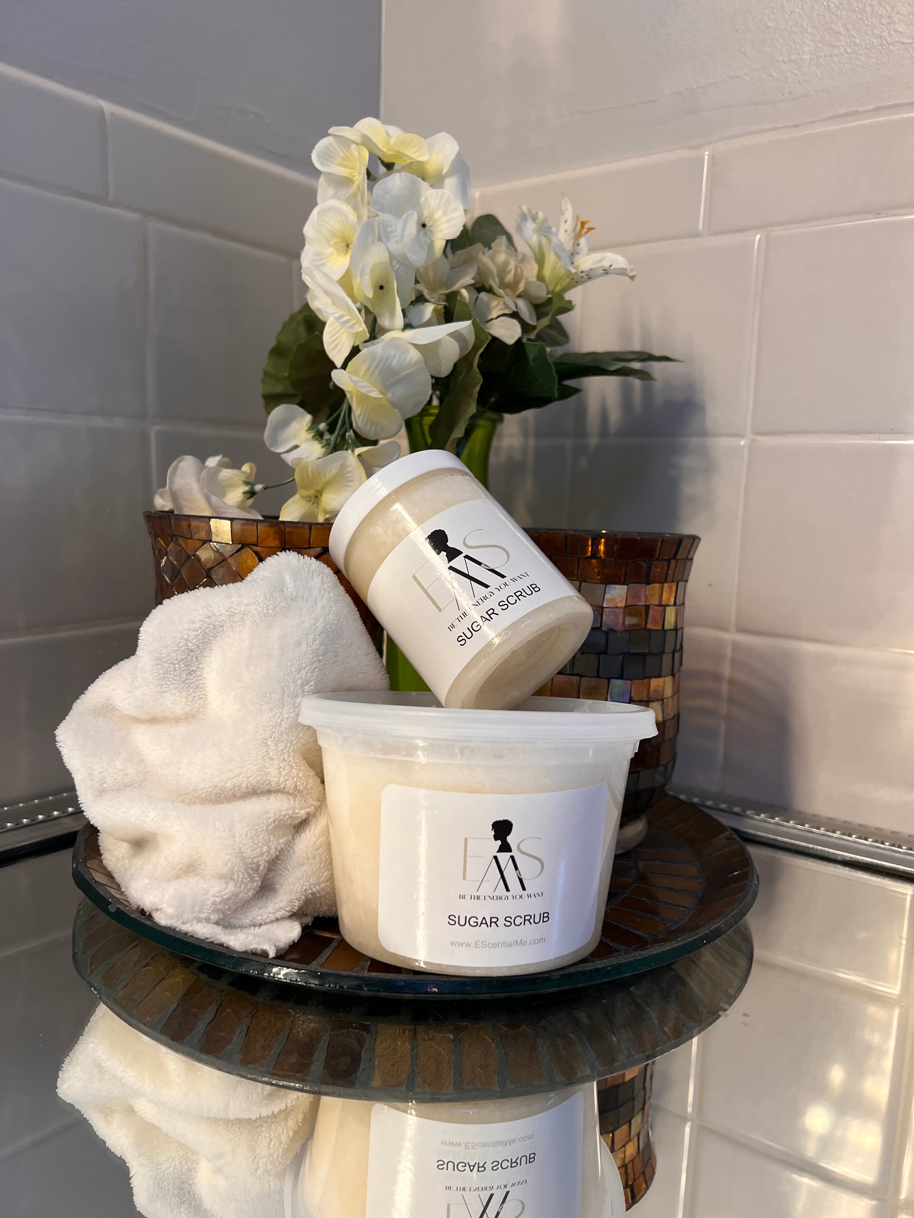 Baby Powder Sugar Scrub