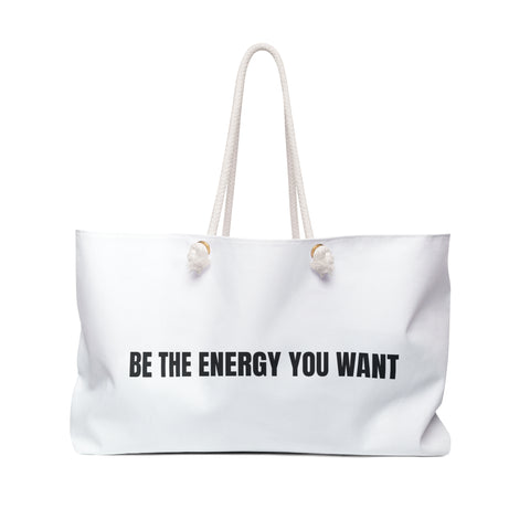 EScentialMe Weekender Energy Bag (White/Black)