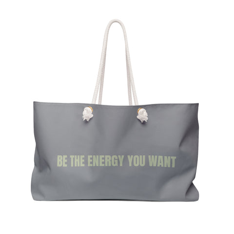 EScentialMe Weekender Energy Bag (Grey/Green)