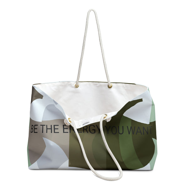 Shades of Green Weekender  Bag