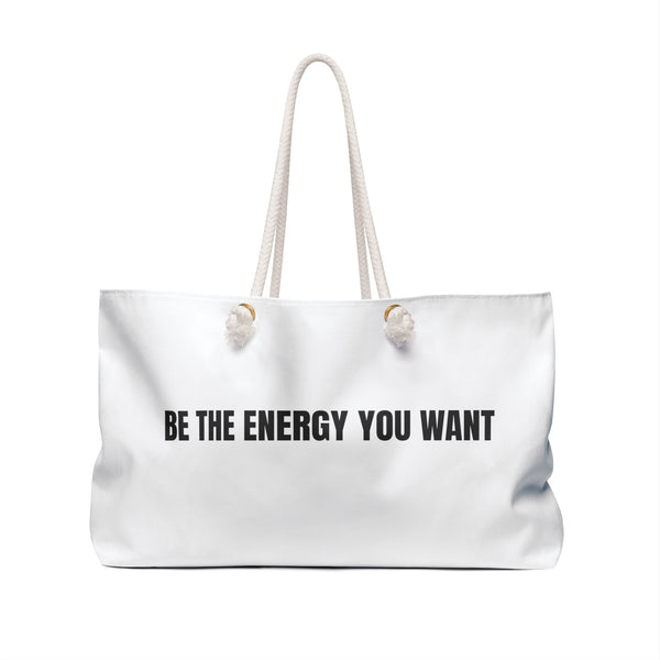 EScentialMe Weekender Energy Bag (White/Black)