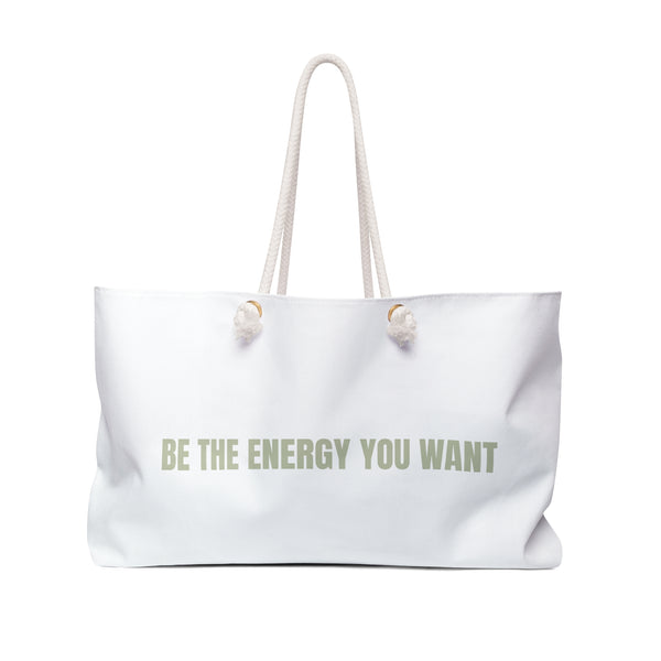 EScentialMe Weekender Energy Bag (White/Green)