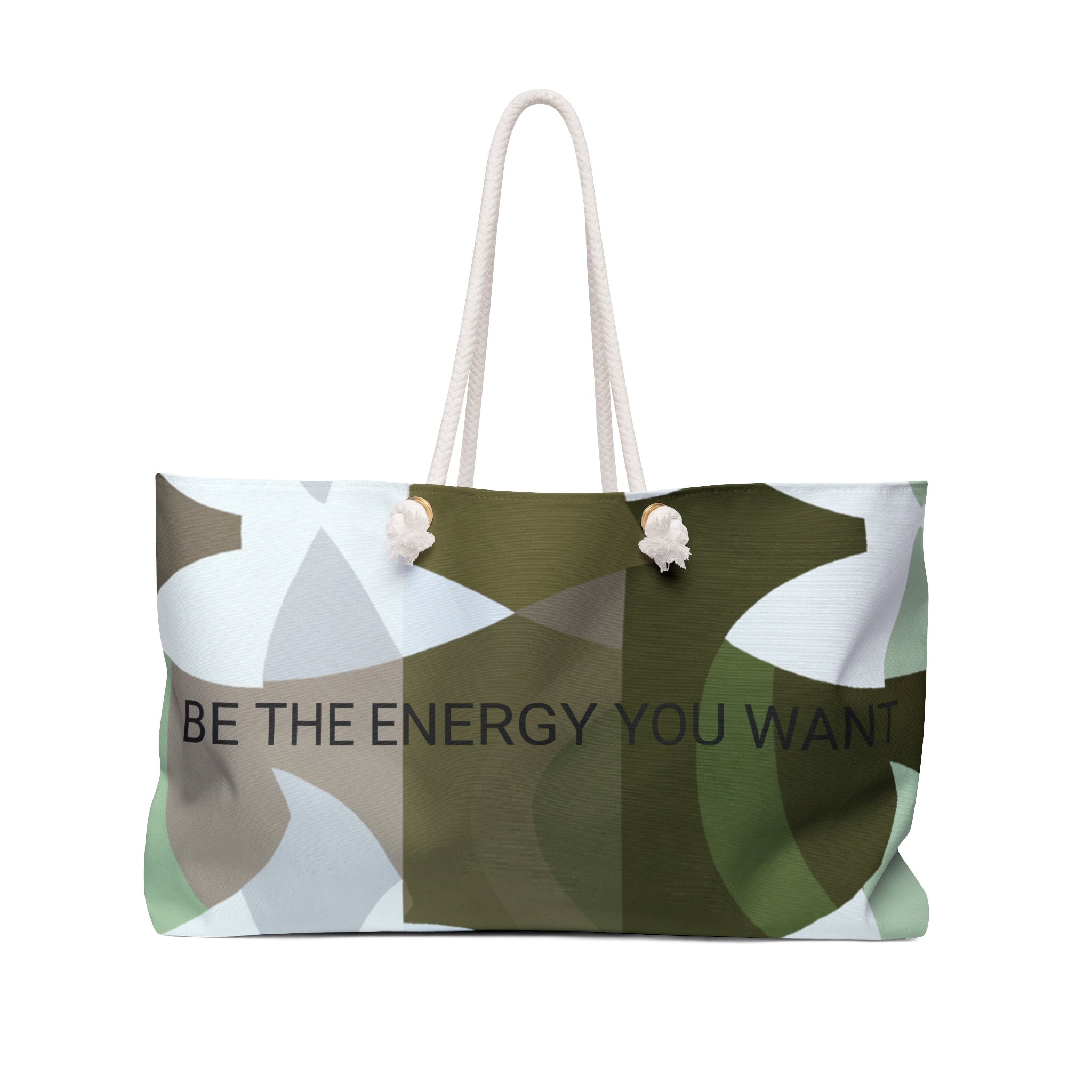 Shades of Green Weekender  Bag